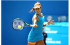 BIRMINGHAM, ENGLAND - JUNE 13:  Ana Ivanovic of Serbia in action against Klara Koukalova of the Czech Republic during Day 5 of the Aegon Classic at Edgbaston Priory Club on June 13, 2014 in Birmingham, England.  (Photo by Jordan Mansfield/Getty Images for Aegon)